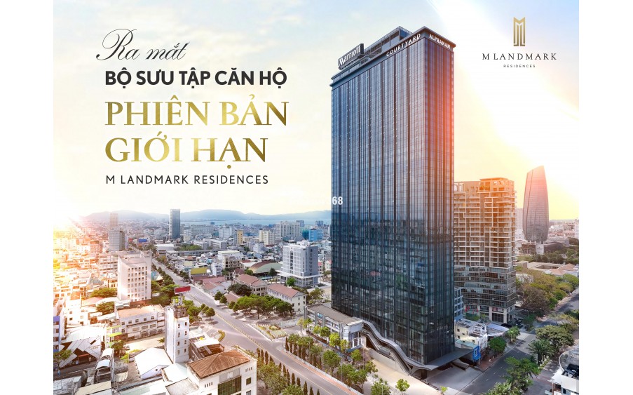 Bán gấp căn hộ M Landmark Residences Đà Nẵng – Full nội thất Marriott, view sông Hàn